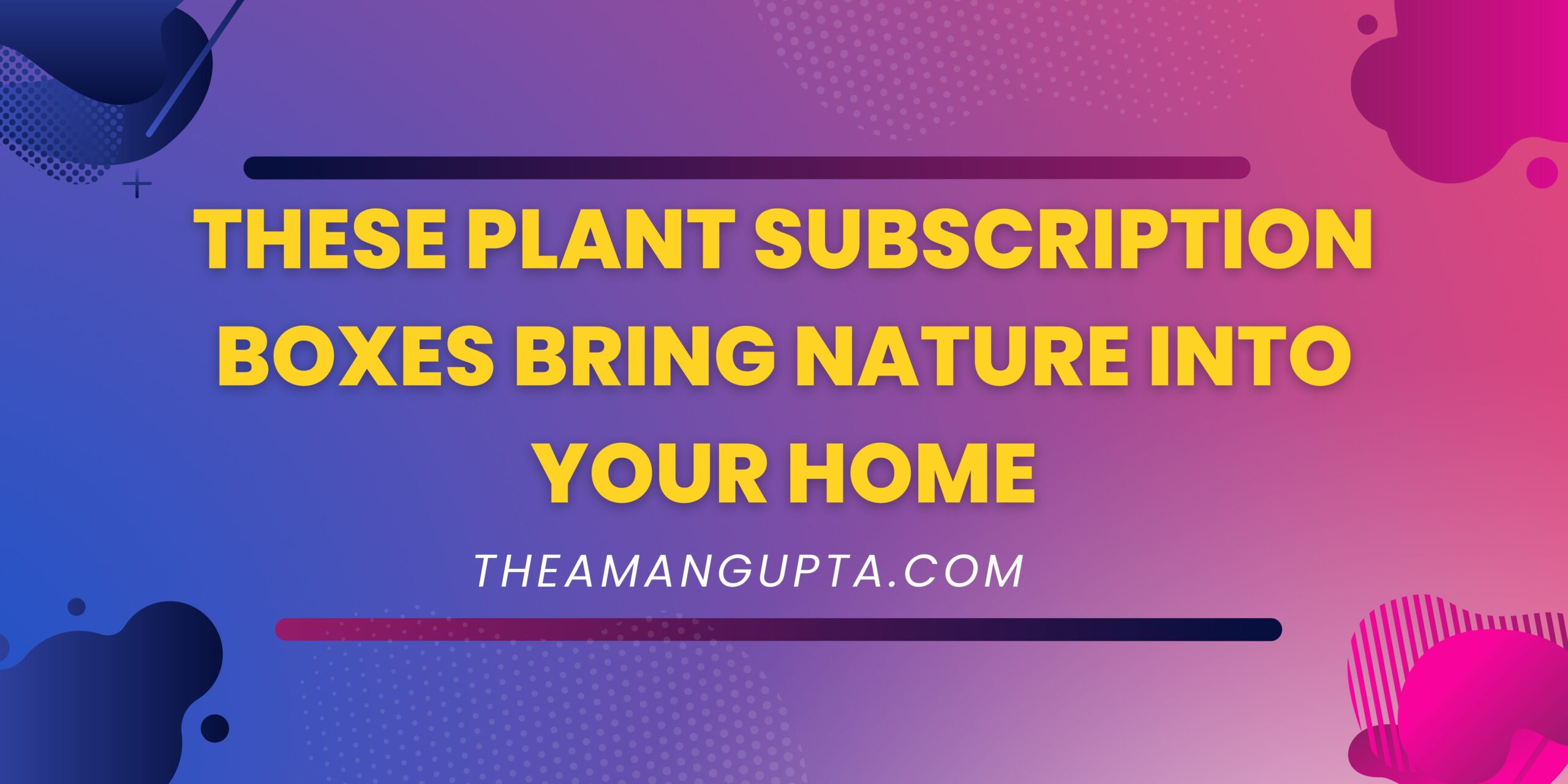 These Plant Subscription Boxes Bring Nature into Your Home