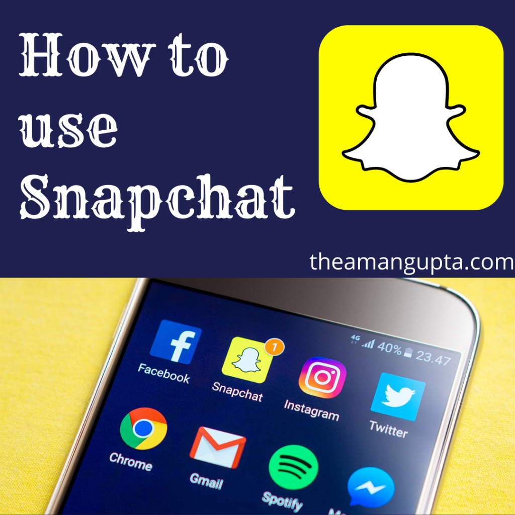 How to use Snapchat| Snapchat| Tannu Rani| Theamangupta